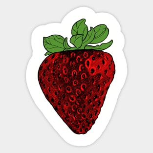 Strawberry Sticker